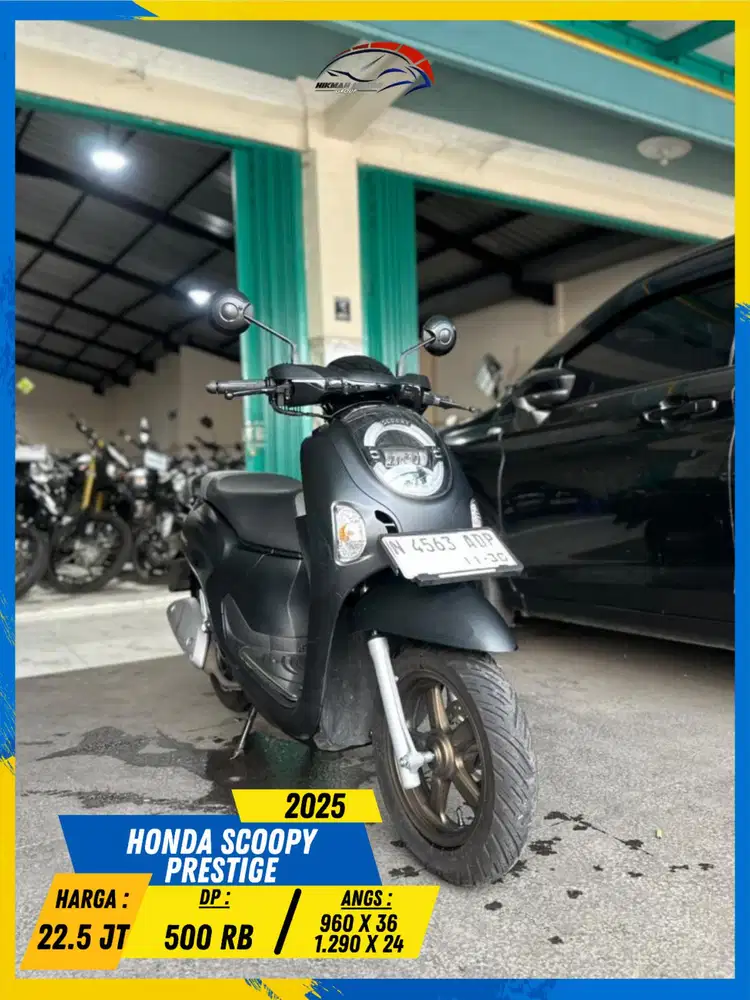 HONDA SCOOPY PRESTIGE 2025 READY MASZEHH HIKMAH MOTOR KEPUH MALANG