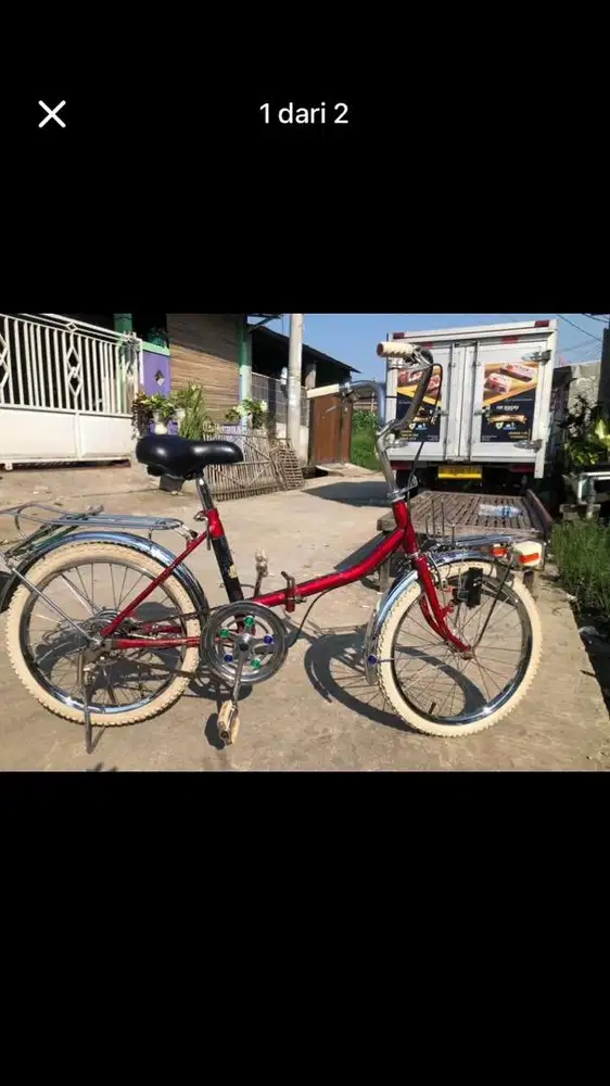 Sepeda lipat jadul toyota noritsu japan