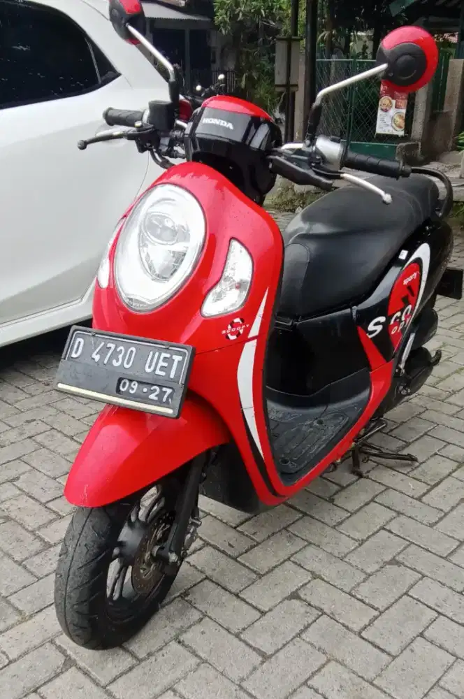 Scoopy CBS idling stop lengkap isi