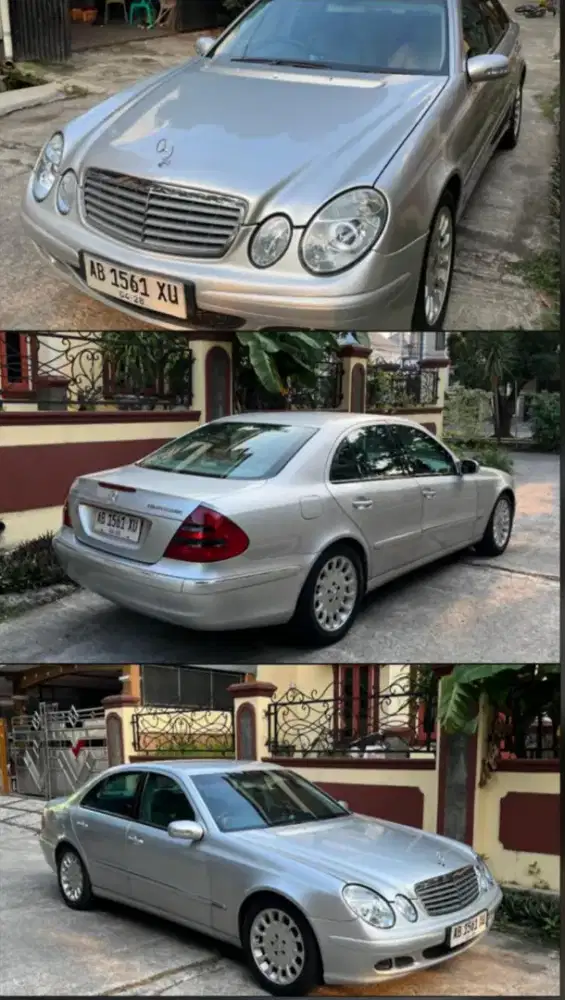 Mercedes Benz e 200 w 211 tahun 2004