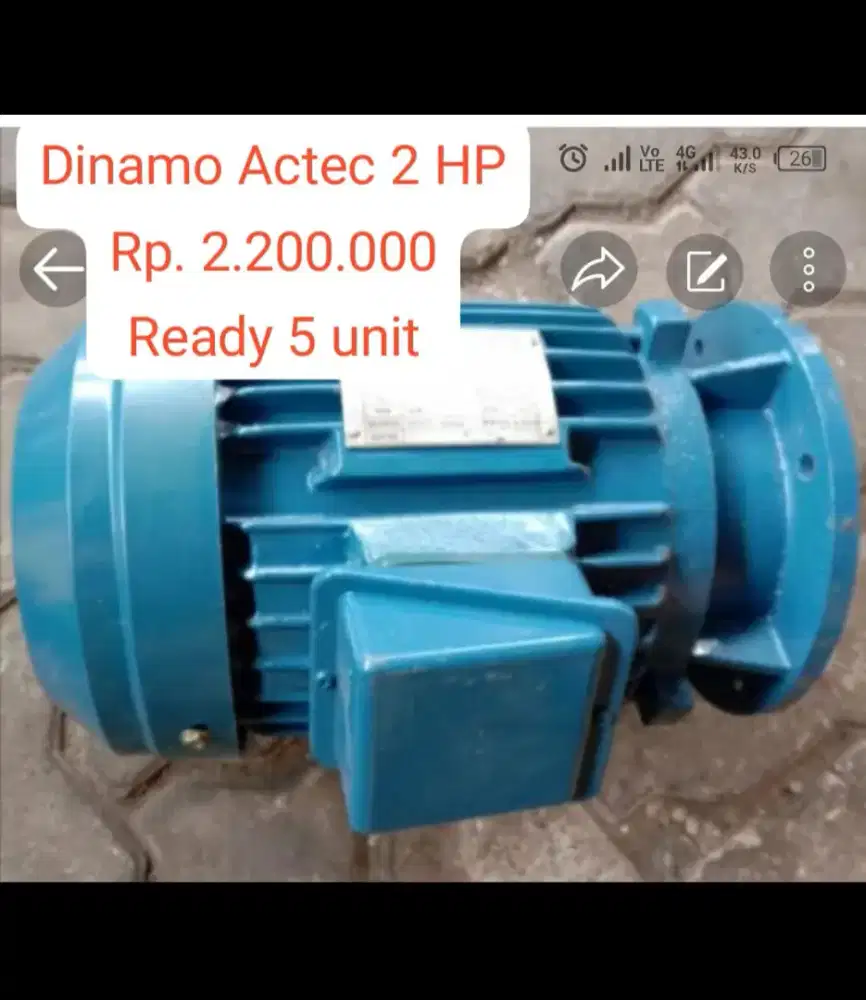 Dinamo Kincir ACTEC 2HP