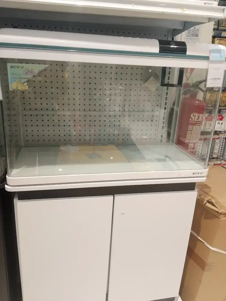 Aquarium cabinet sett