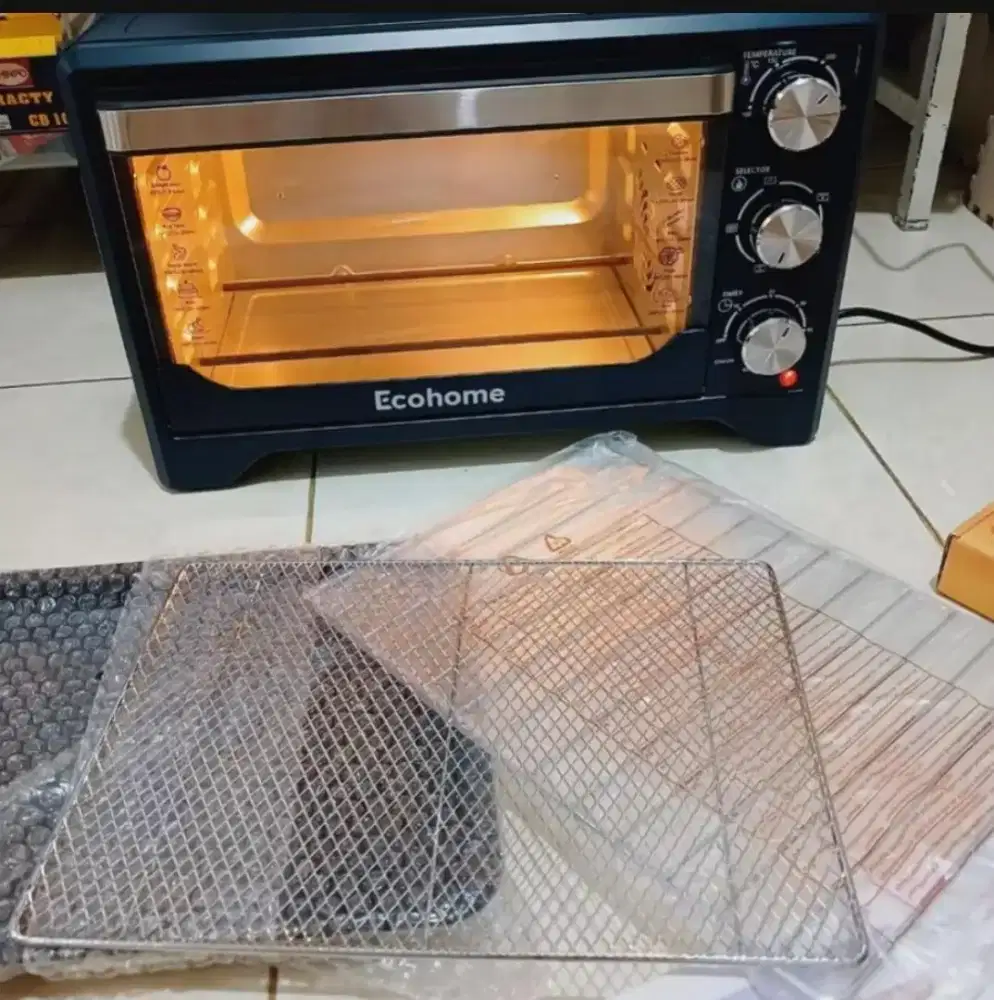 Di jual Oven listrik Ecohome Baru tidak pernah di pakai