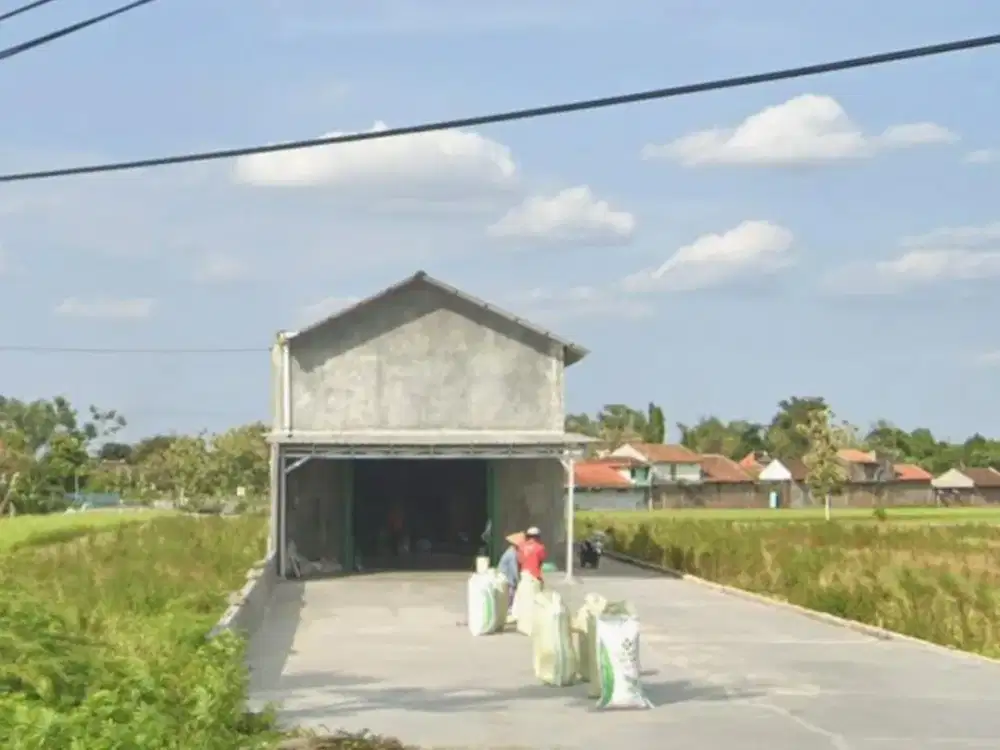 Disewakan Gudang Zona Kuning Lokasi Wonosari, Klaten Luas 1900m2