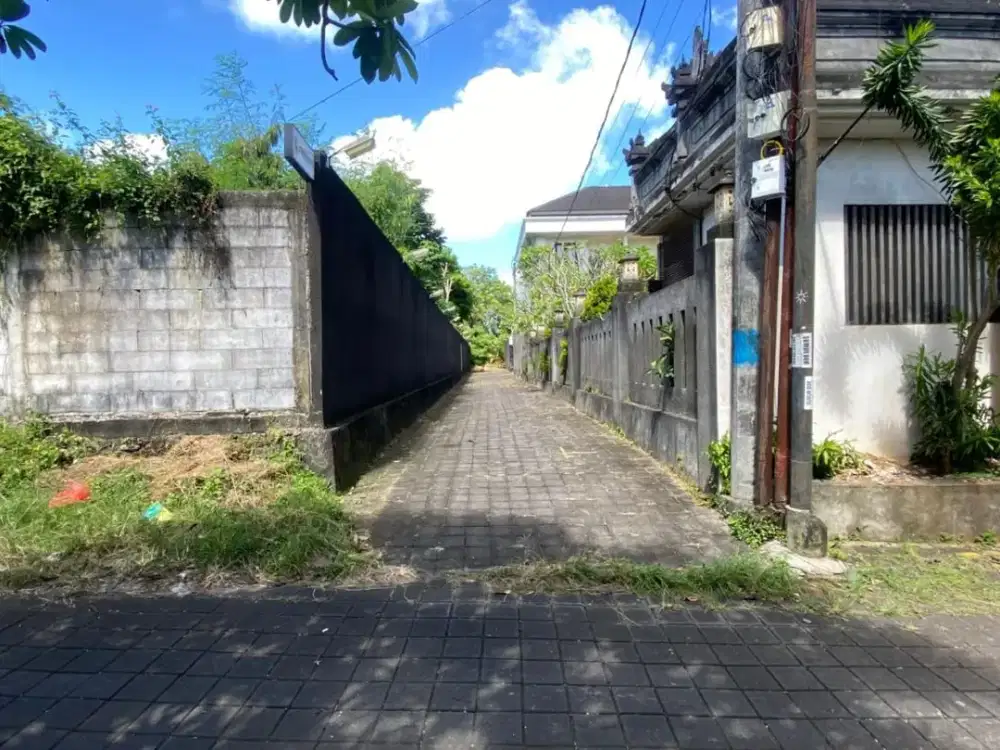 Dijual Cepat Tanah Belakang Sidewalk Jimbaran