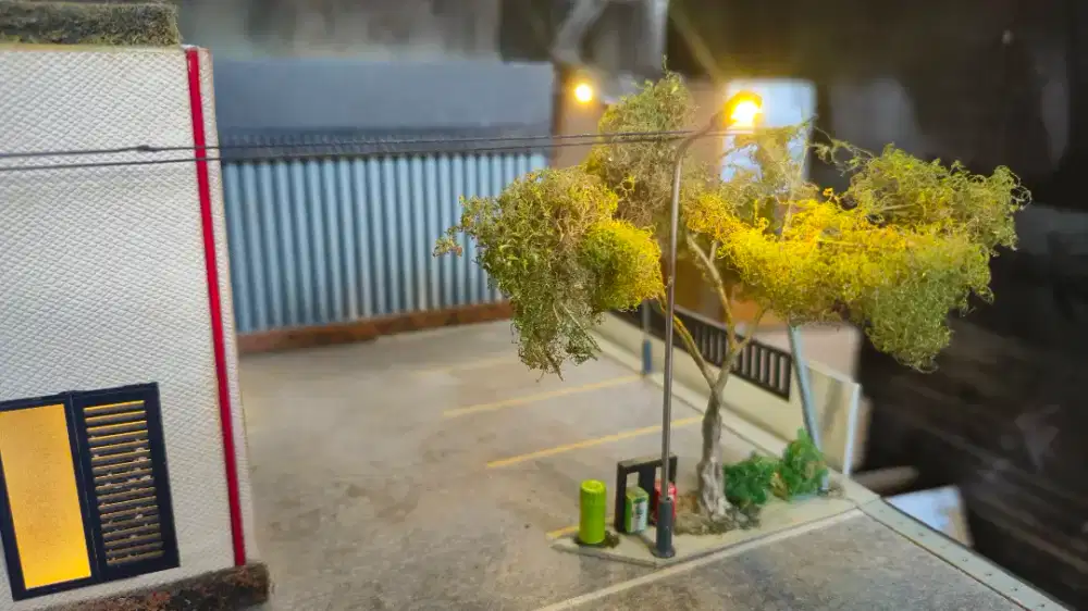 Diorama 1/64 1:64 Garasi Garage Bengkel