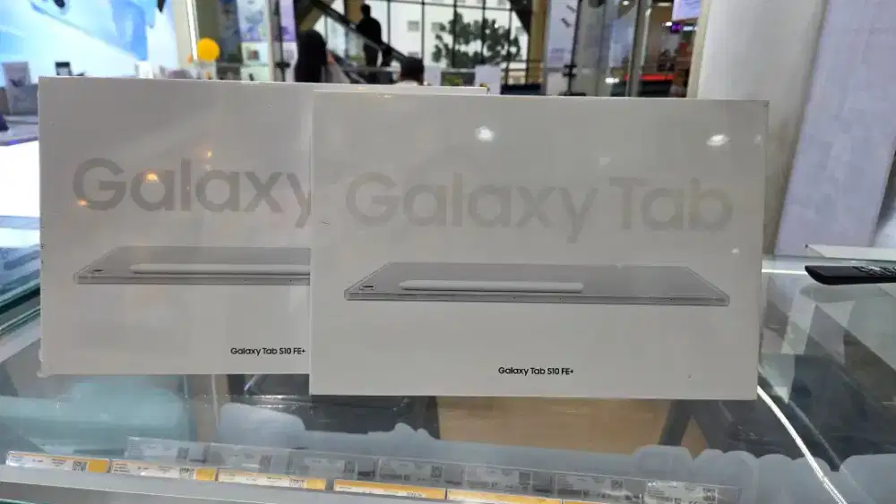 Samsung Tab S10 Fe plus wifi 12/128 Baru Free Adaptor