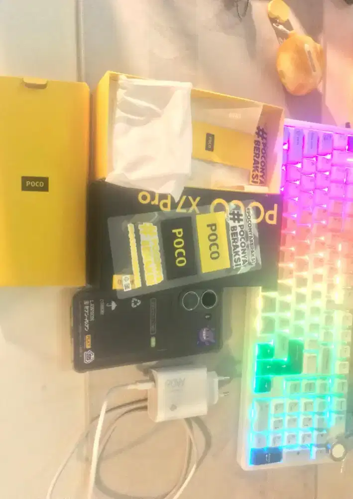 Poco x7 pro second pemakaian dari Maret kemarin BH masih 100