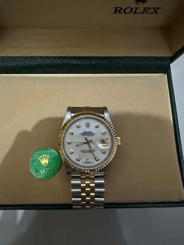 Jam Tangan Rolex mother of pearl