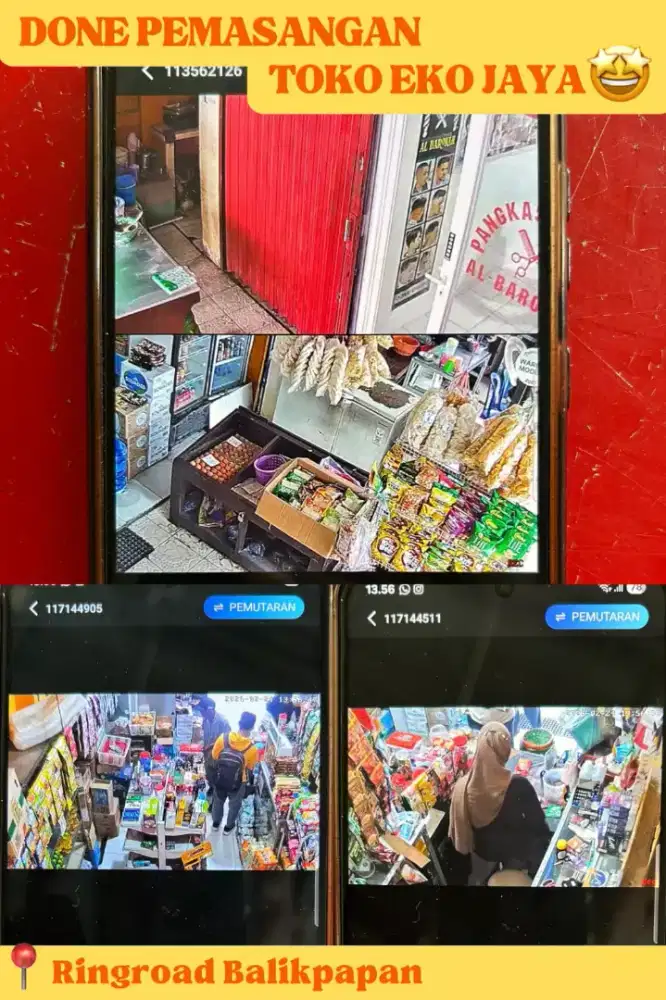 IP CAM CCTV SMART PANTAU ONLINE DIHP BISA JARAK JAUH