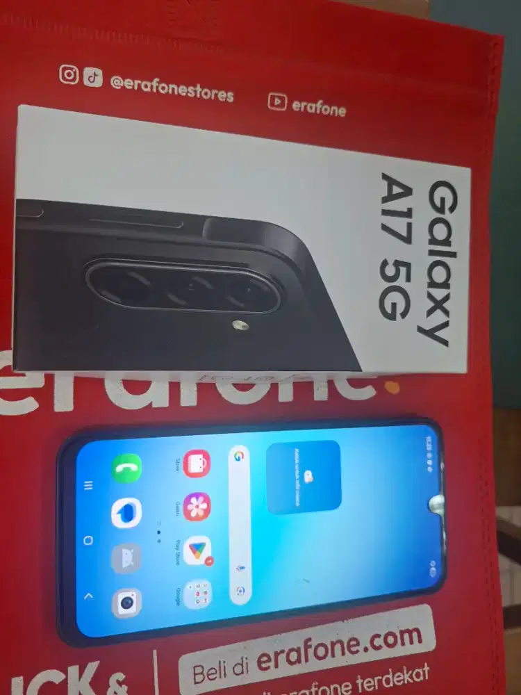 Samsung A17 5G 8/256 gb 6bln pke mulus no minus lengkap