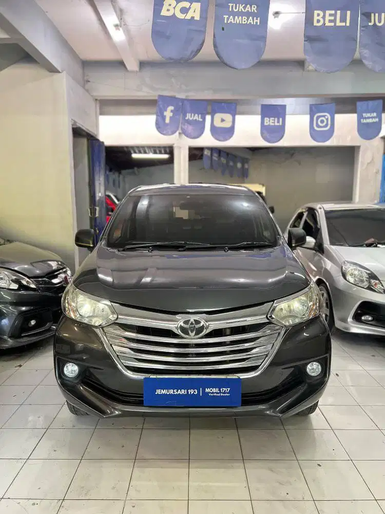 TOYOTA 2016 AVANZA G 1.3 M/T ABU MURAH MOBIL1717 JEMURSARI