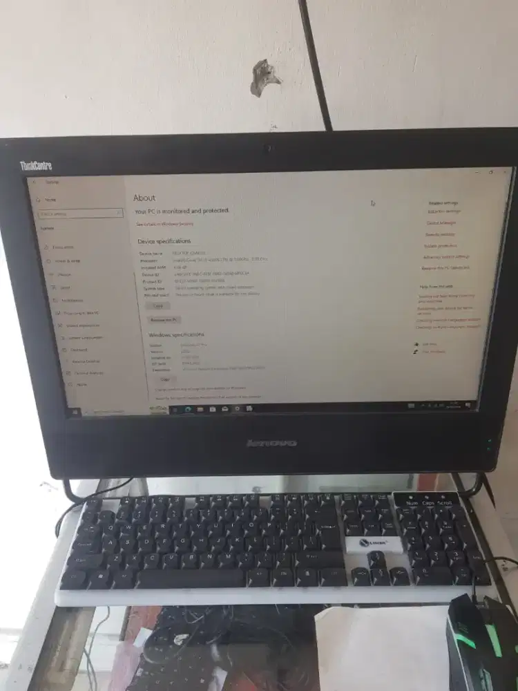Ready Stok PC AIO Lenovo Thinkcentre M73z