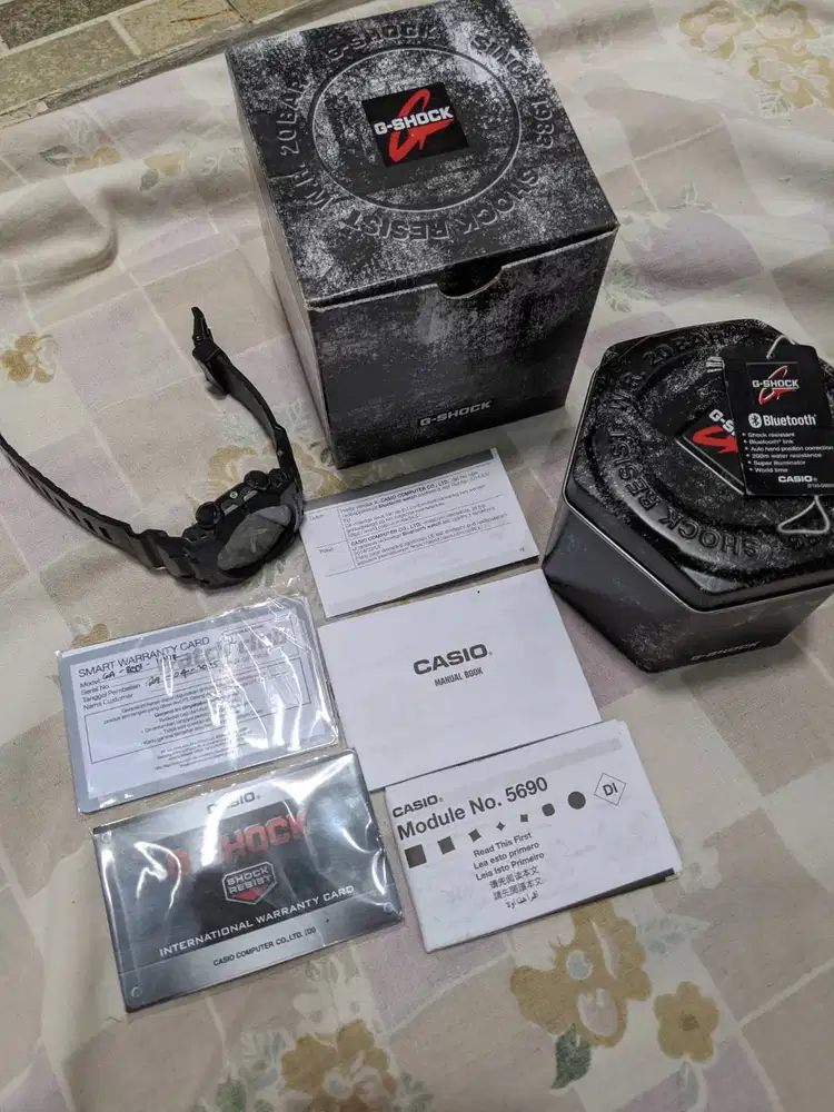 Jam Casio Gshock GA-B001 Black masih Garansi