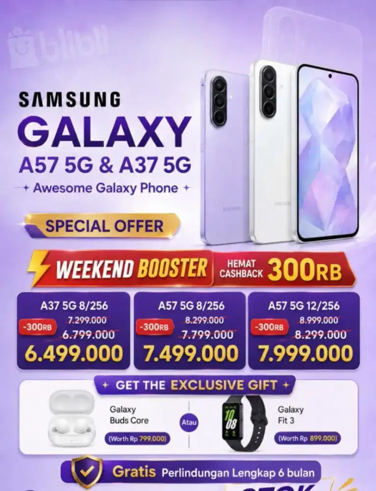 PROMO NEW GALAXY A37 A57