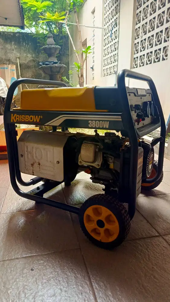 Genset Bensin Krisbow 3800 W