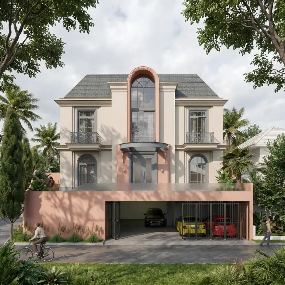 Jasa desain rumah klasik