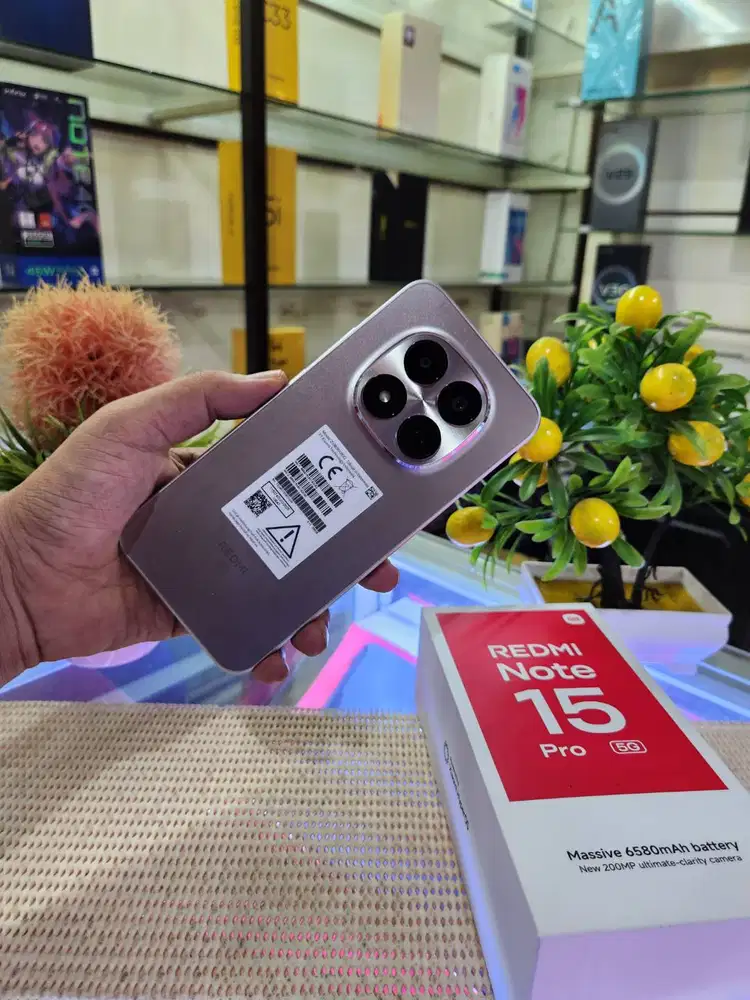 Redmi Note 15 Pro 5G Ram 8+8Gb/ 256Gb Fulset Mulus Ori 100% Bergaransi