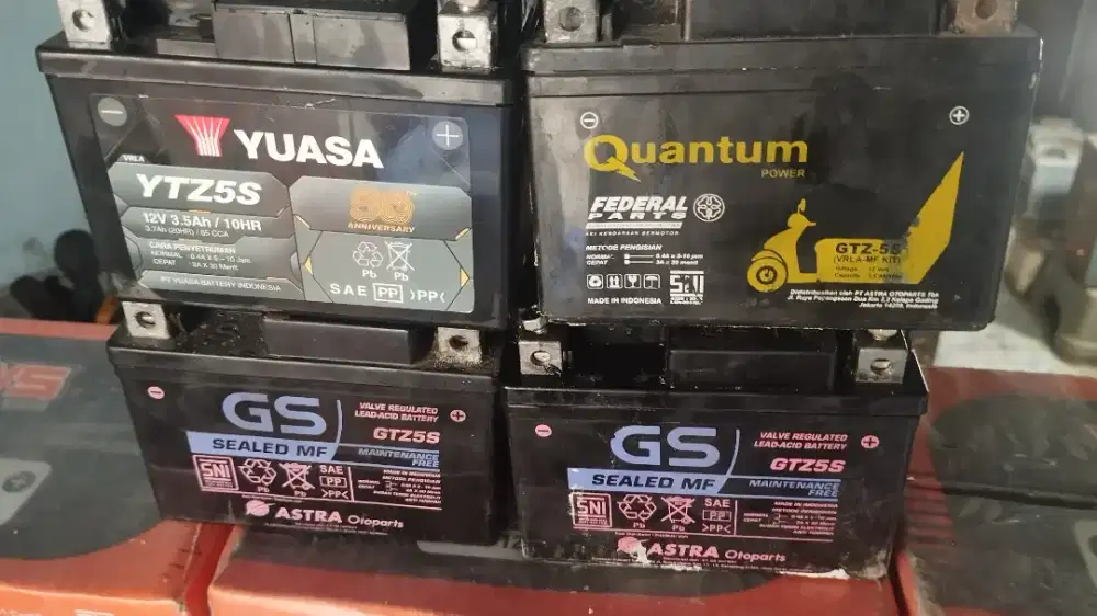 accu aki beat supraX mioJ scoopy karisma revo jupiter bekas apik ori