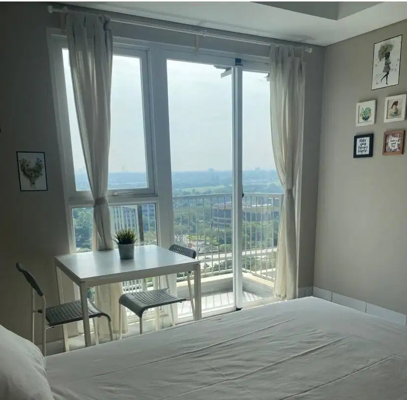 Disewakan Unit Studio Full Furnished Apartemen Casa de Parco BSD