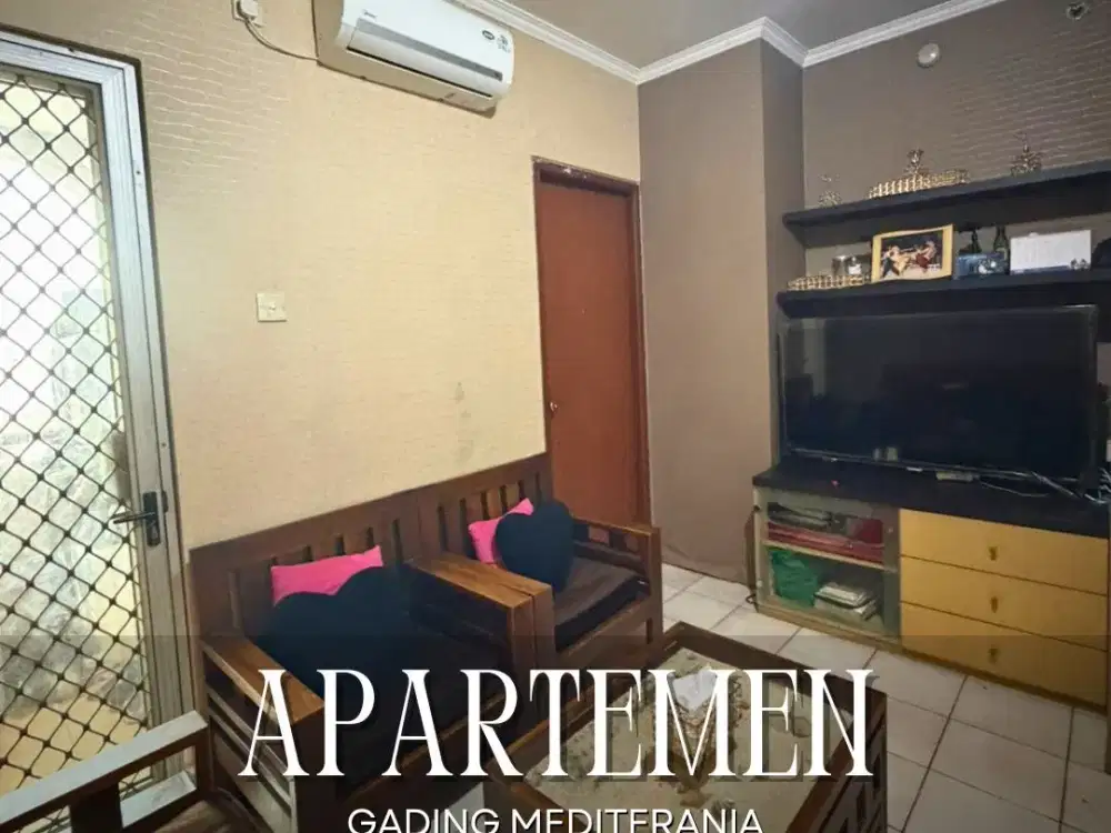 DIJUAL MURAH APARTEMEN GADING MEDITERANIA 3+1BR DI JAKARTA UTARA