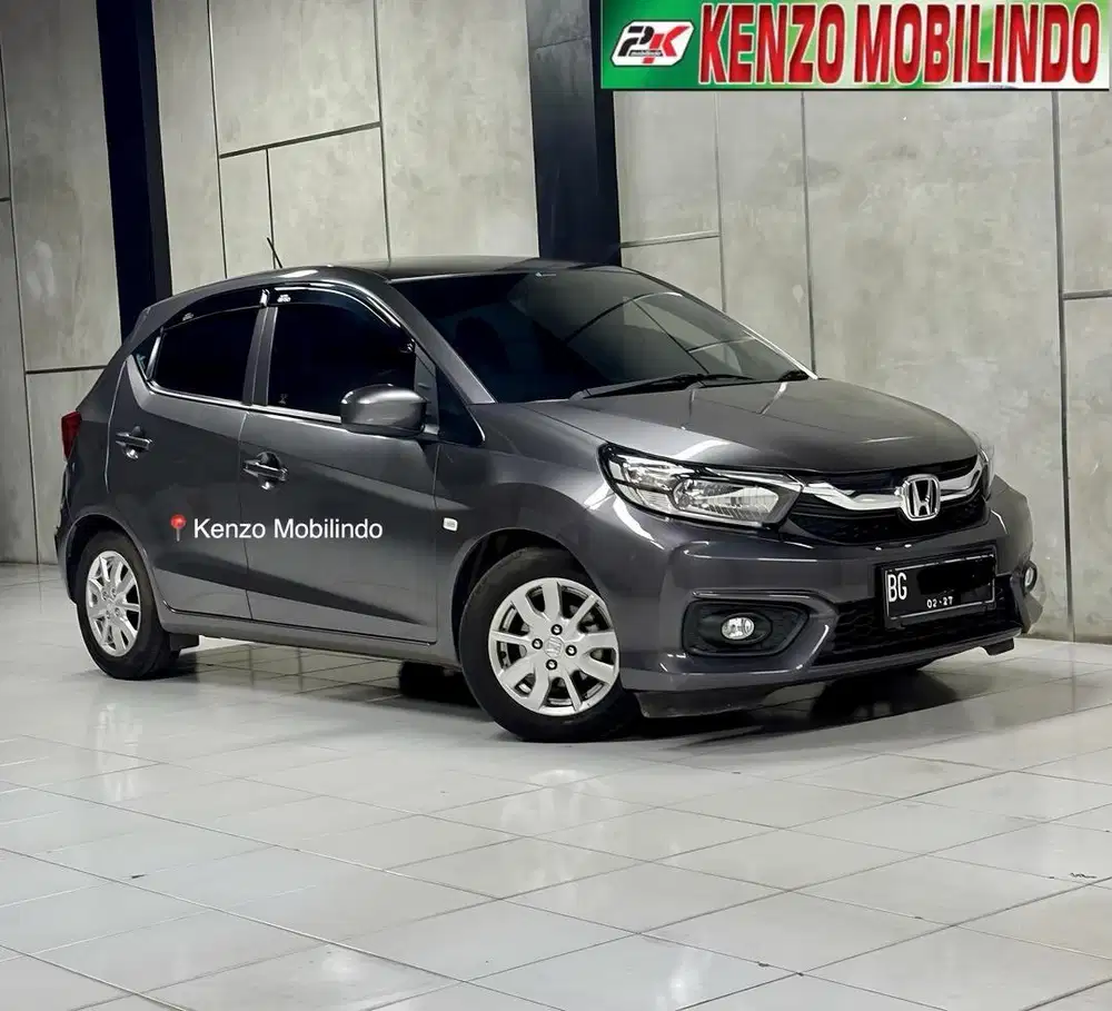 [Km 11rb] Brio 1,2 E MT 2022 gray,tangan 1 seperti baru dp 12jt