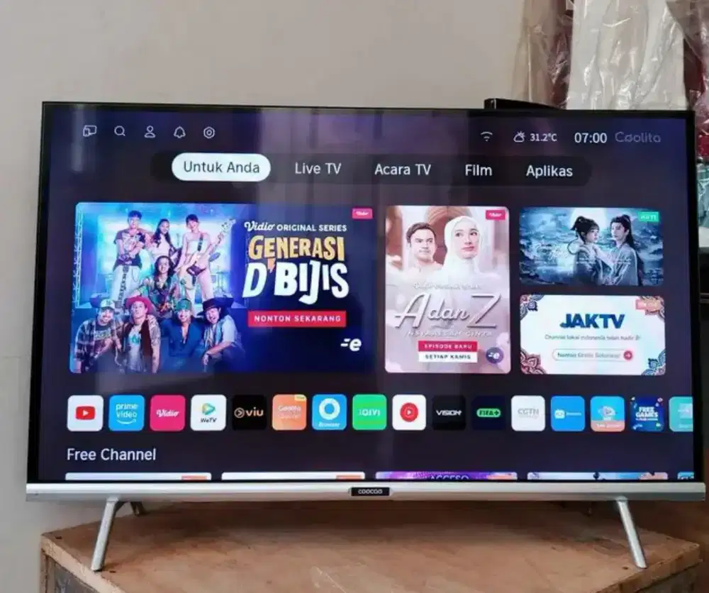 Smart TV 32  kondisi 99%