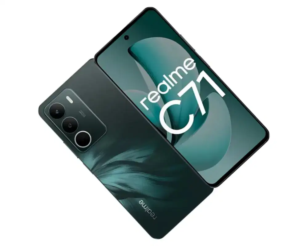 Hp seken REALME C71 (4/128) Like New Fullset