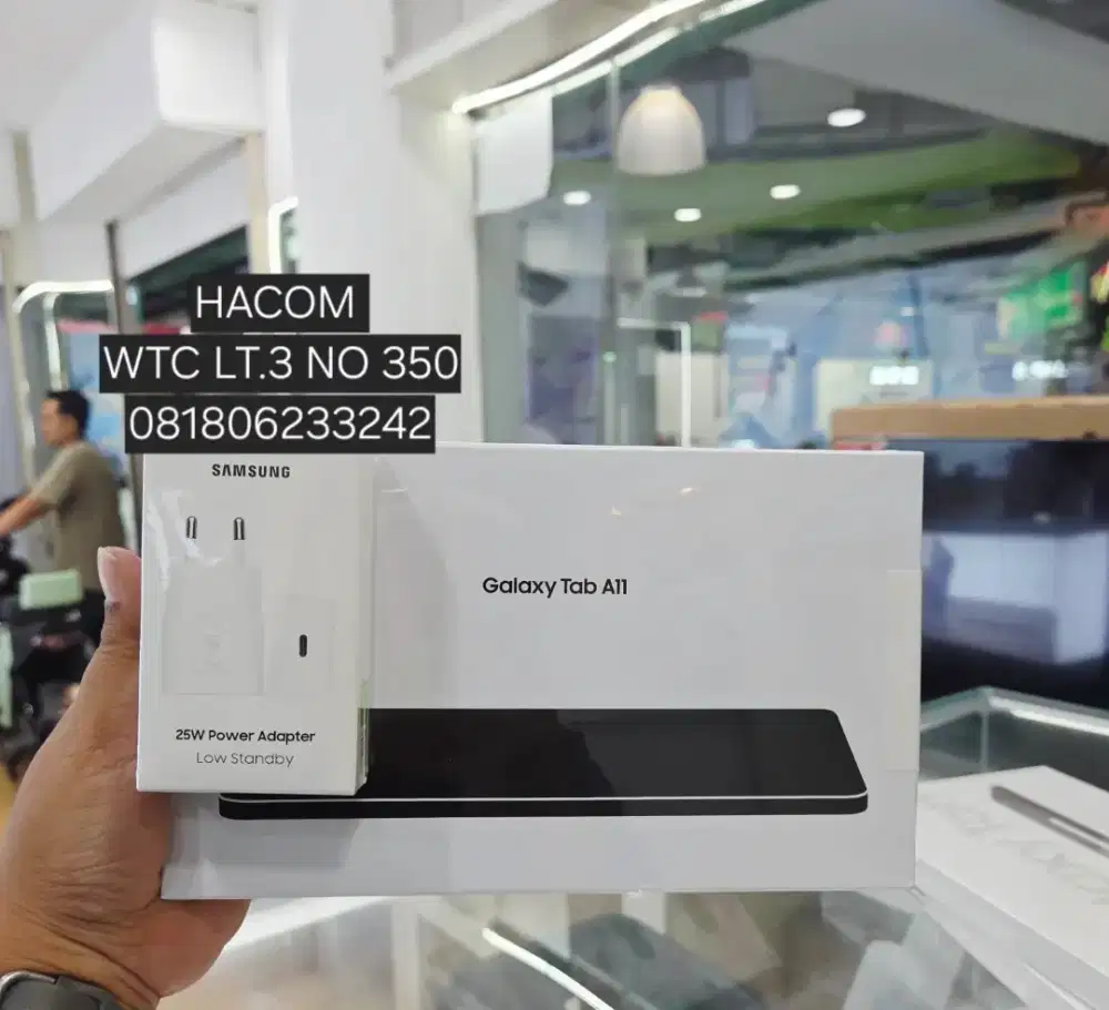 Samsung Tab A11 wifi 4/64 Baru garansi resmi