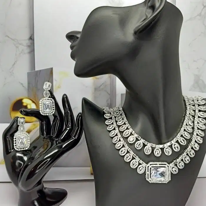 L6 SET KALUNG INDIA CHOKER JEWELRY PERNIKAHAN WEDDING PREMIUM
