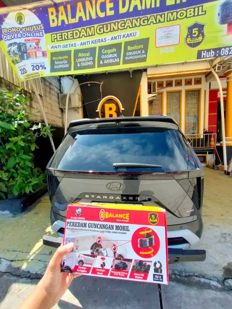 Stabilizer Shock ANTI GRUDUK & KERAS Pakai BALANCE Damper GARANSI 5Th