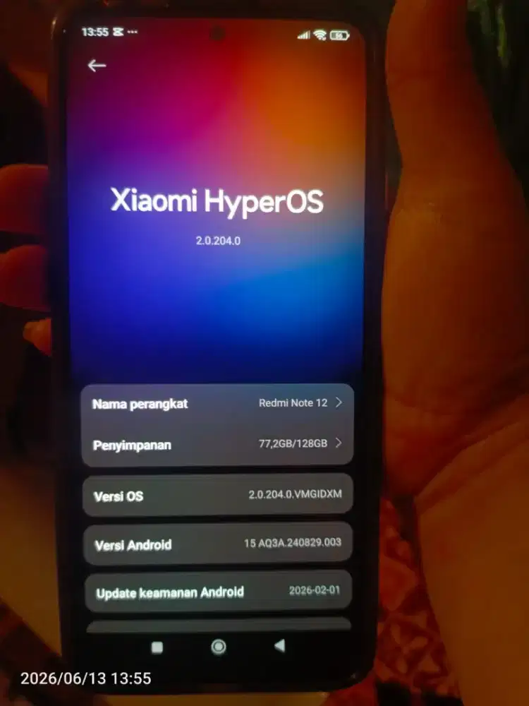 Xiaomi redmi note 12