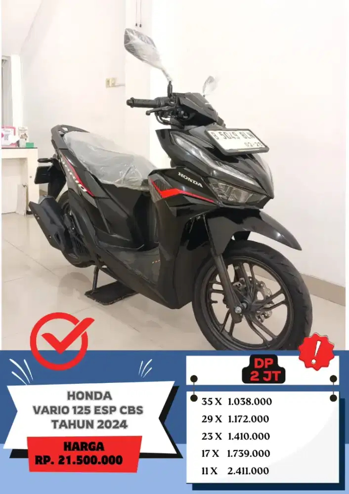 Honda Vario 125 CBS Tahun 2024