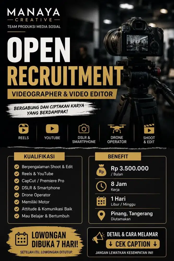 Video editor & videografer