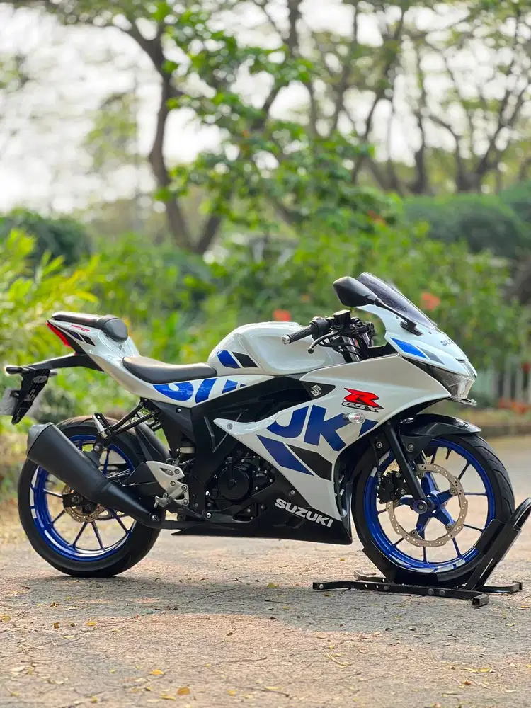 MULUS ABIS! UZUKI GSX 150R PUTIH 2020 KM LOW PAJAK HIDUP LIKE NEW