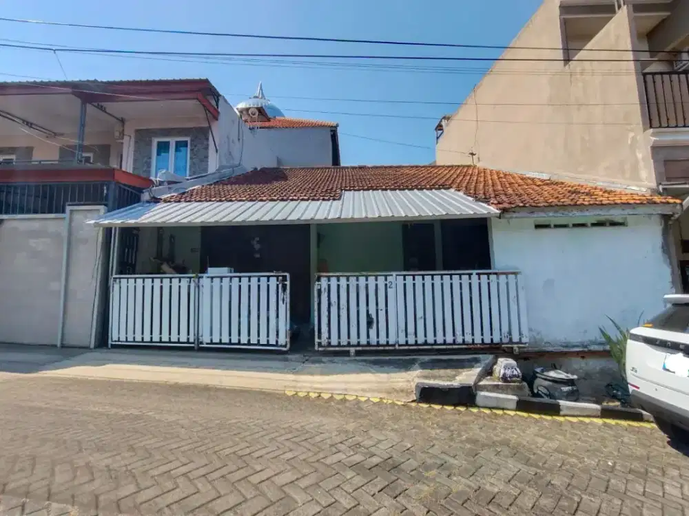 Jual rumah bebas banjir, lingkungan aman