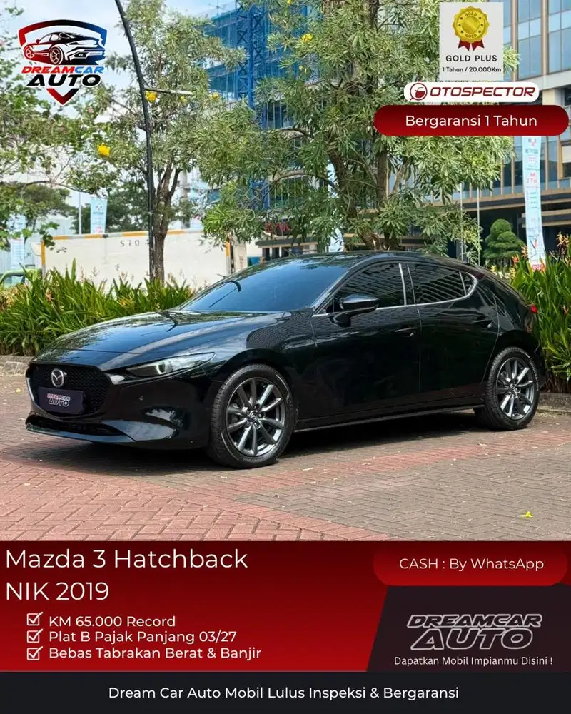 Mazda 3 Skyactiv Hatchback 2019 Non Sedan