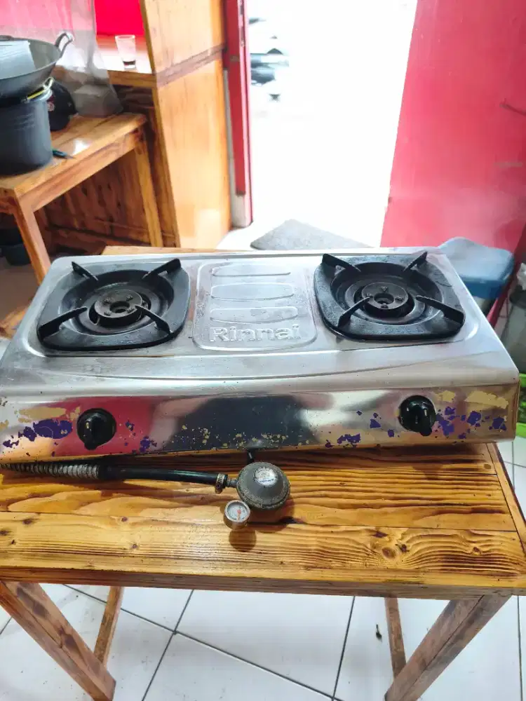 Kompor rinai 2 tungku