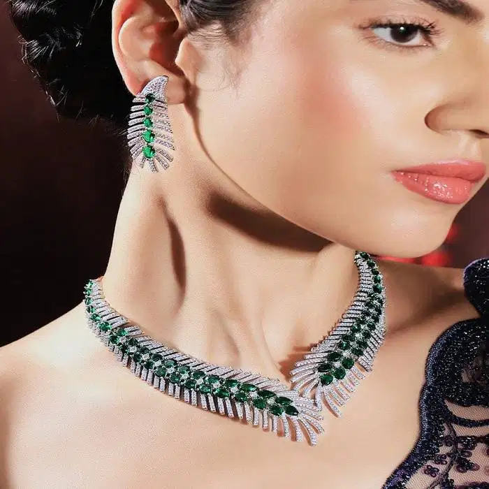 L14 SET KALUNG INDIA CHOKER PERNIKAHAN WEDDING PREMIUM