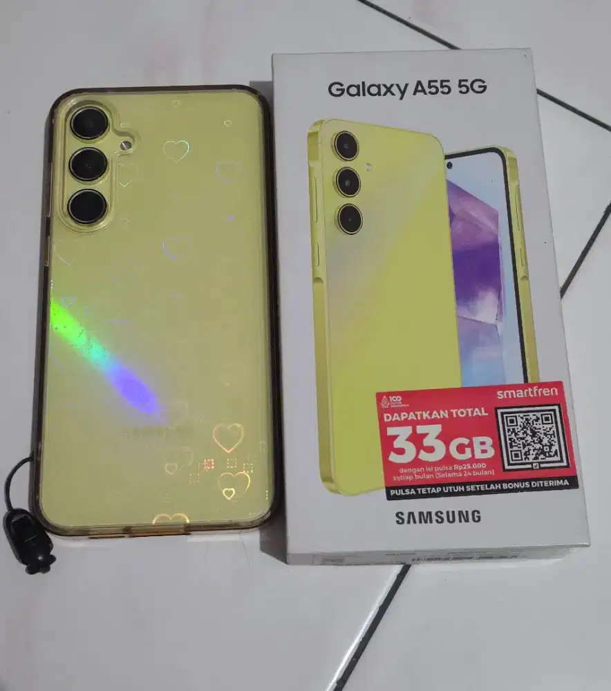 Samsung A55 5G lime