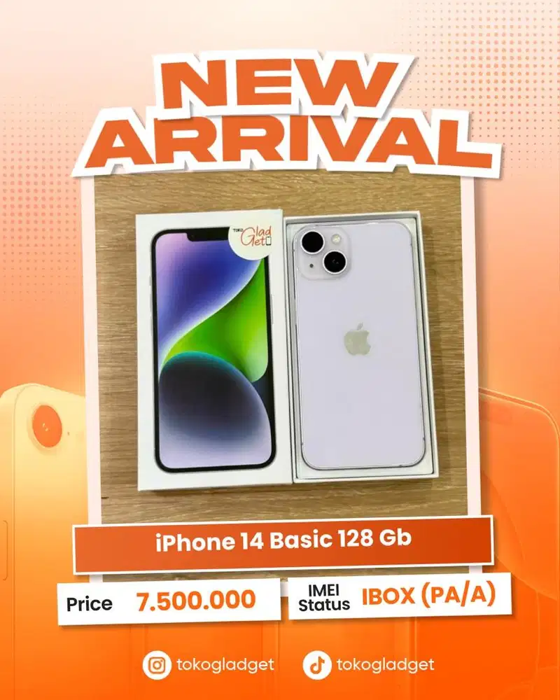iPhone 14 Basic 128 Gb ex IBOX