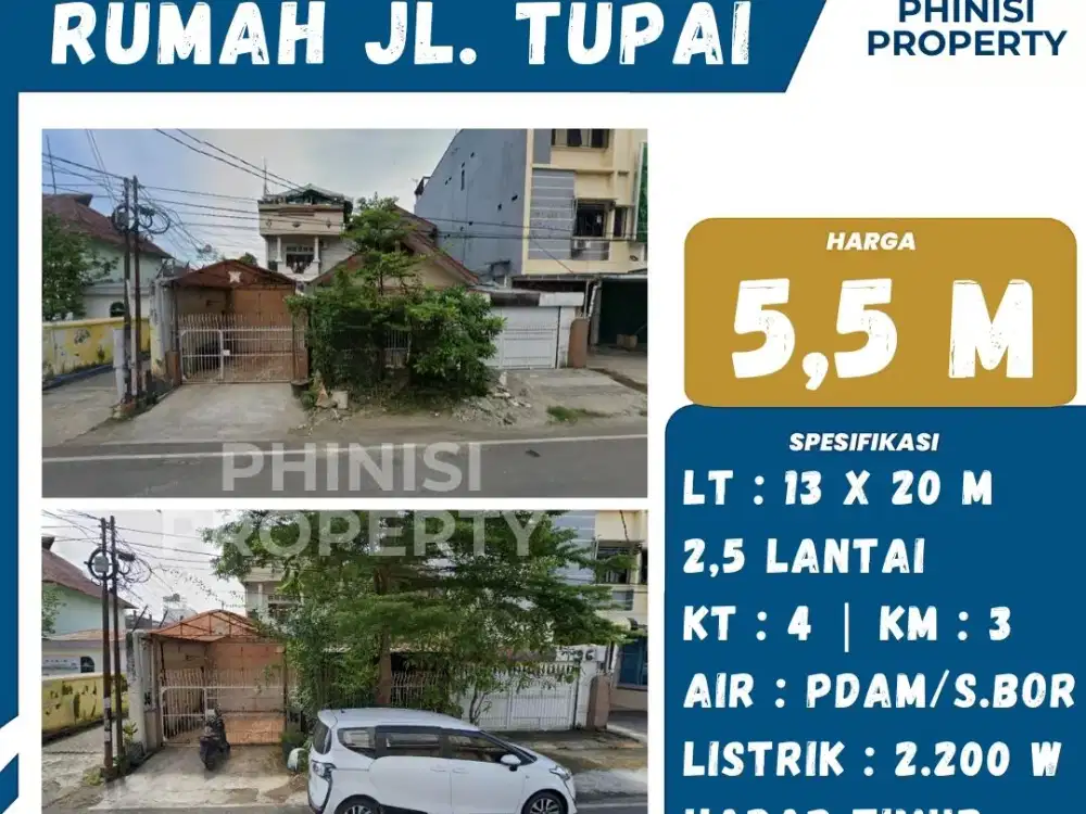 DIJUAL Rumah di Jalan Tupai