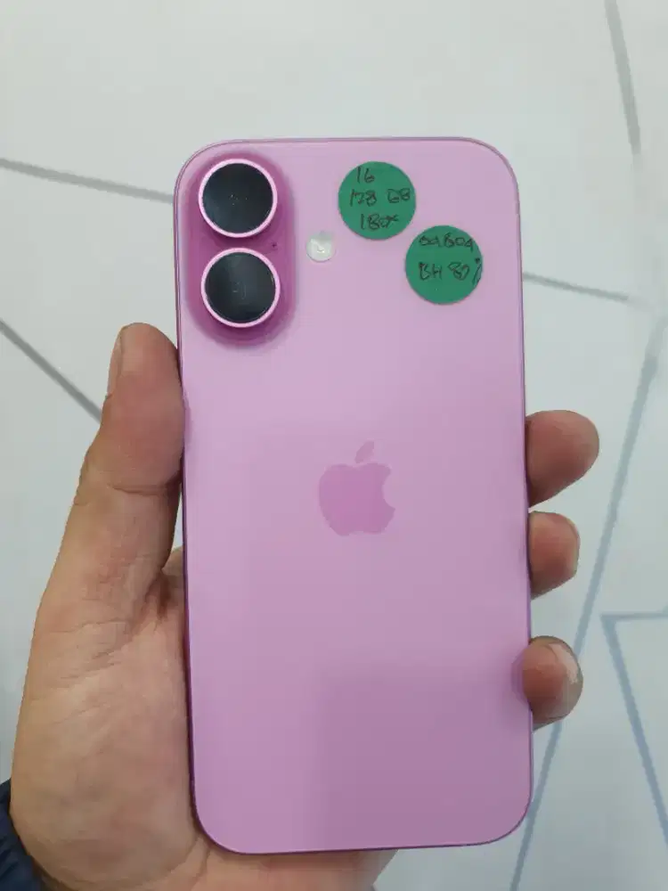 Iphone 16 128gb pink ibox like new fulset