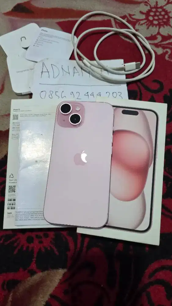 iPhone 15 128GB iBox Fullset