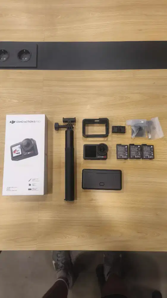 DJI Osmo Action 5 Pro adventure combo Fullset Mulus Normal