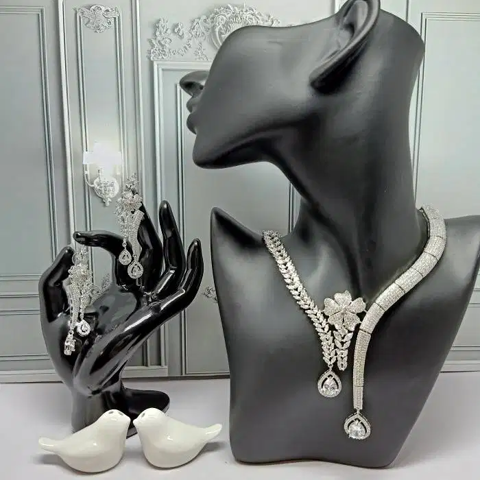 L22 SET KALUNG INDIA CHOKER JEWELRY PERNIKAHAN WEDDING PREMIUM