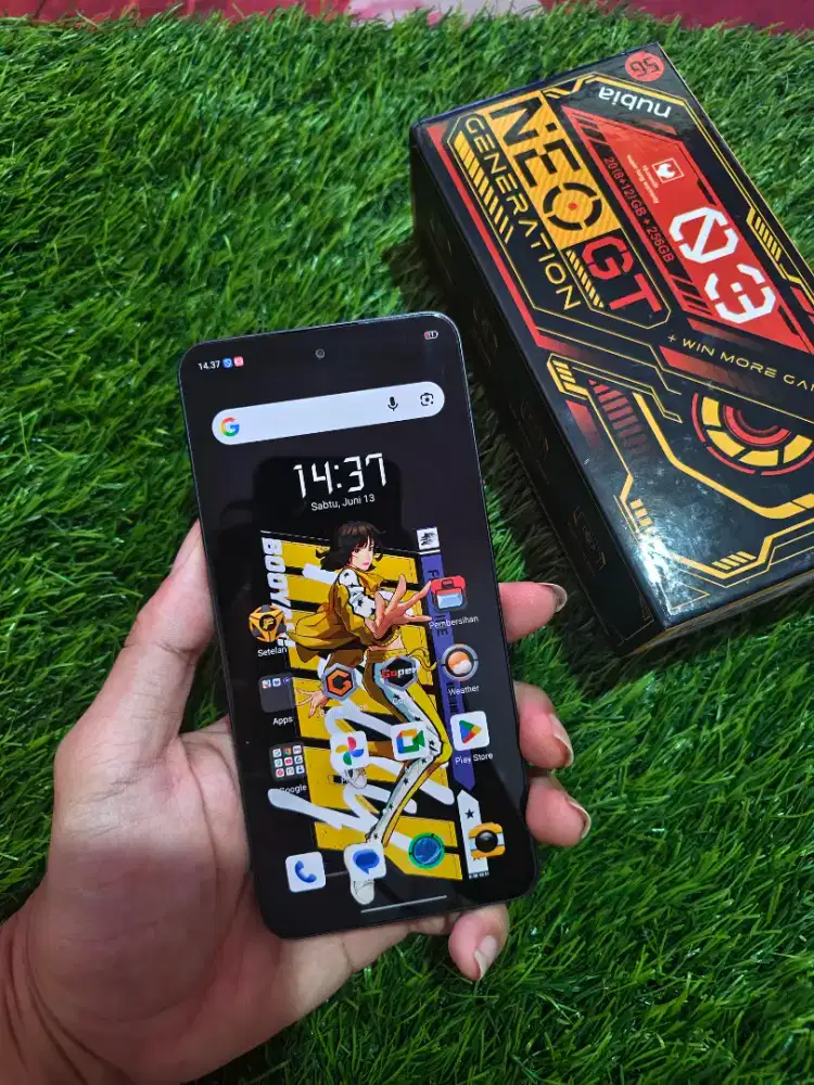 ZTE NUBIA NEO 3 GT RAM 8+12/256GB RESMI MULUS