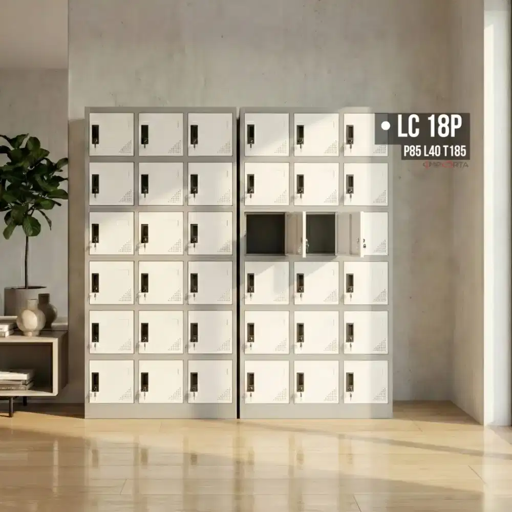 Locker Cabinet Besi Importa LC 18P