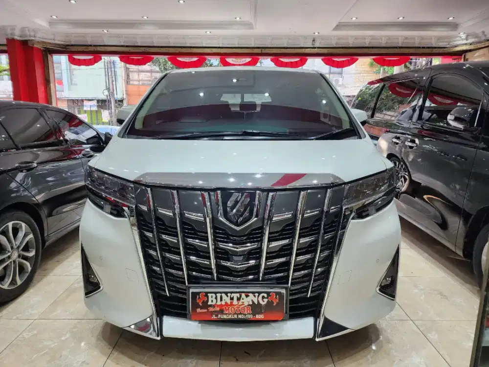 TOYOTA ALPHARD G 2.5 AT 2019 PUTIH / MODEL THN 2020 [BINTANG MOTOR]