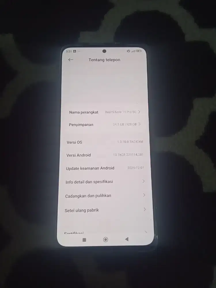 Redmi note 11 pro 5G 8/128